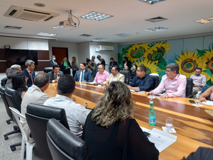 Reunião na Assembleia Legislativa